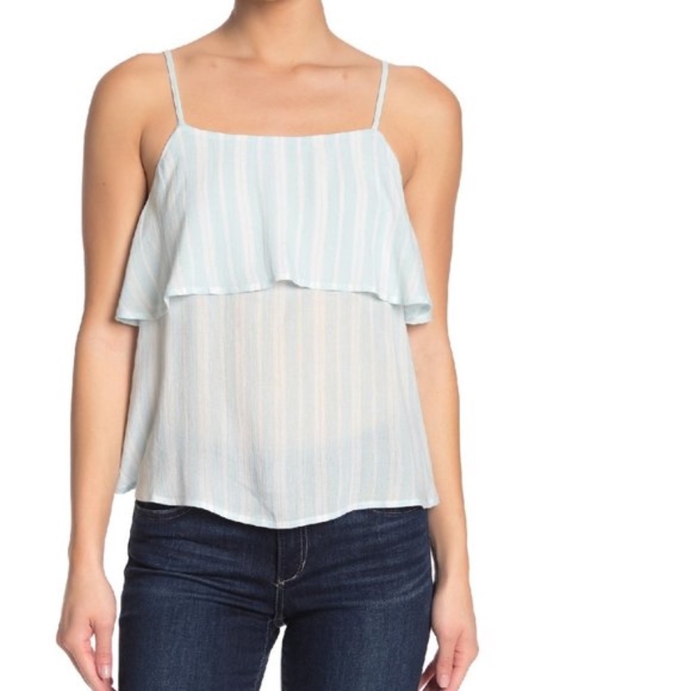 Abound Tiered Spaghetti Strap Tank Top